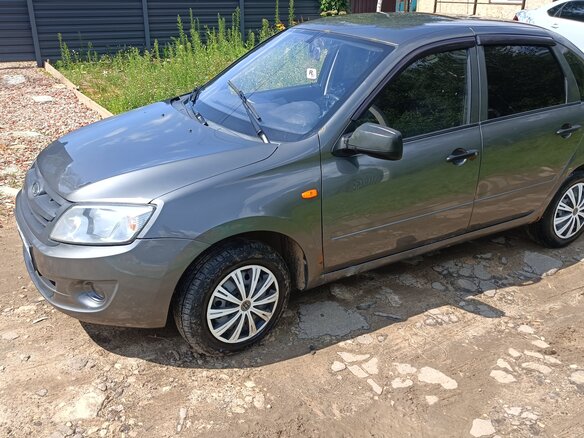 2013 Lada (ВАЗ) Granta I, серебристый, 330000 рублей - вид 11
