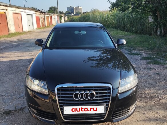 2009 Audi A6 III (C6) Рестайлинг, чёрный, 1350000 рублей - вид 2
