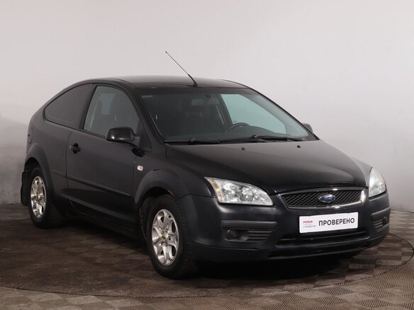 2006 Ford Focus II, чёрный - вид 2