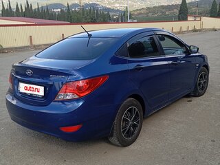 2013 Hyundai Solaris I, синий, 880000 рублей, вид 3