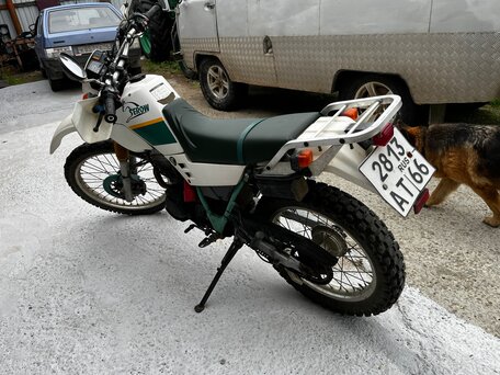 1990 Yamaha XT225 Serow, белый, 200000 рублей, вид 2