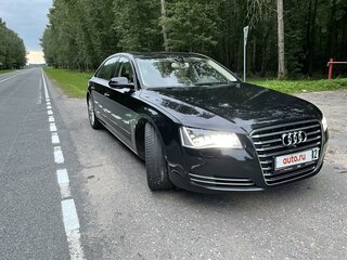 2013 Audi A8 Long III (D4), чёрный, 2200000 рублей, вид 1