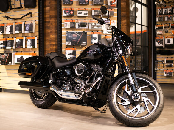 2021 Harley-Davidson Sport Glide, чёрный, 2850000 рублей - вид 7