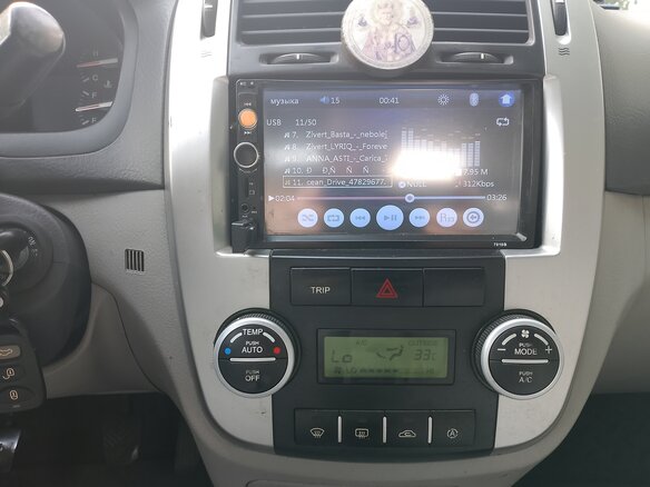 2007 Kia Cerato I Рестайлинг, красный, 225000 рублей - вид 9