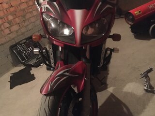 2005 Yamaha FZS1000 Fazer, красный, 320000 рублей, вид 2