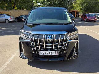 2020 Toyota Alphard III Рестайлинг, чёрный, 4600000 рублей, вид 2
