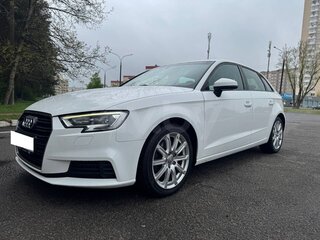 2017 Audi A3 III (8V) Рестайлинг, белый, 1555555 рублей, вид 2