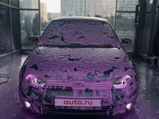 2009 Lada (ВАЗ) Kalina I, серый, 350000 рублей, вид 3