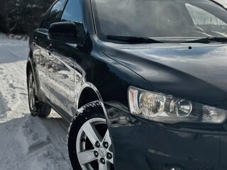 2008 Mitsubishi Lancer X, чёрный, 655000 рублей, вид 5