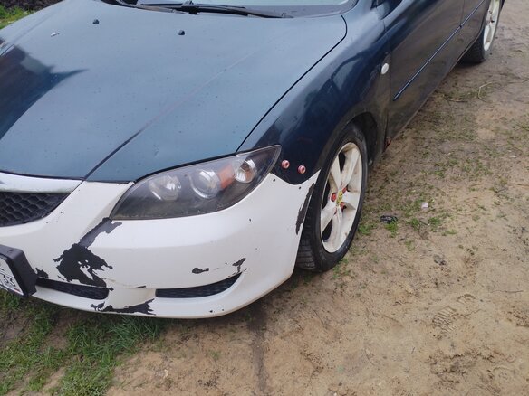 2005 Mazda 3 I (BK), зелёный, 230000 рублей - вид 1