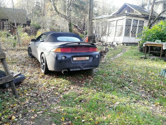 1997 Mitsubishi Eclipse II, чёрный, 2450001 рублей - вид 5
