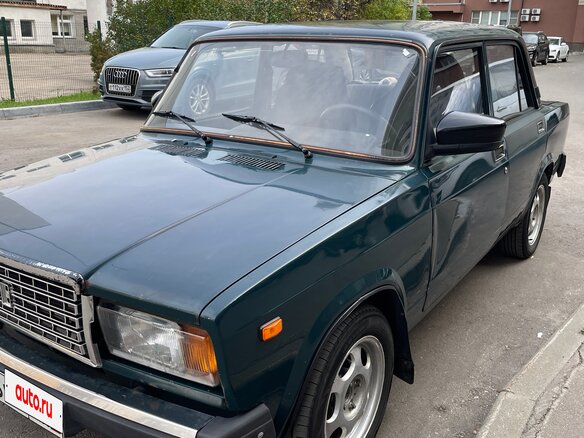 2008 Lada (ВАЗ) 2107, зелёный, 295000 рублей
