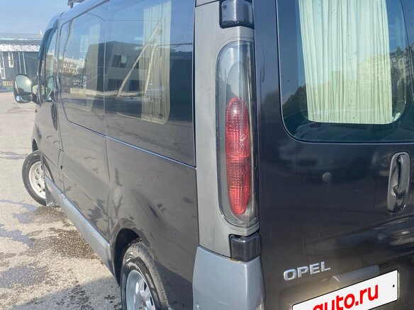 2005 Opel Vivaro A, чёрный - вид 10