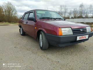 2004 Lada (ВАЗ) 21099, красный, 150000 рублей, вид 2
