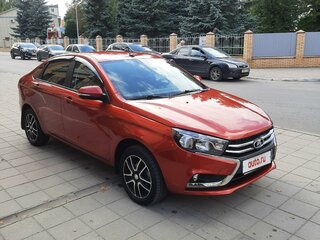 2019 Lada (ВАЗ) Vesta I, красный, 1050000 рублей, вид 3