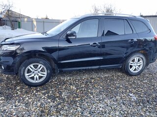 2010 Hyundai Santa Fe II, чёрный, 1450000 рублей, вид 1