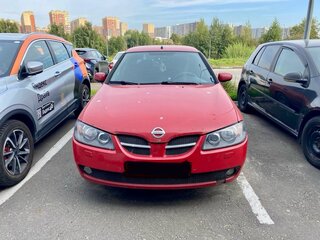 2004 Nissan Almera II (N16) Рестайлинг, красный, 420000 рублей, вид 2