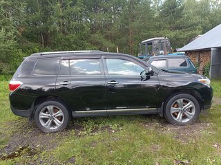 2013 Toyota Highlander II (XU40) Рестайлинг, чёрный, 2200000 рублей, вид 2