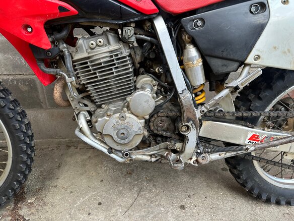 2004 Honda XR 250, красный, 333000 рублей - вид 12