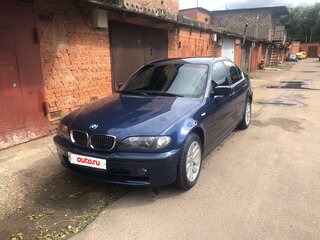 2003 BMW 3 серии 320i IV (E46) Рестайлинг, синий, 1250000 рублей, вид 3