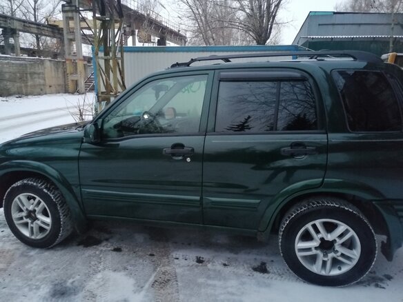 2001 Chevrolet Tracker II, зелёный - вид 9