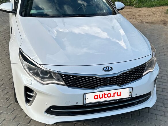 2017 Kia Optima IV, белый, 1850000 рублей