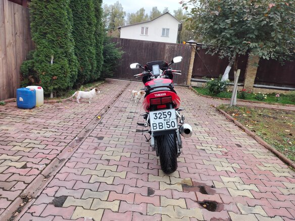 2000 Yamaha FZS600 Fazer, красный, 249999 рублей - вид 5