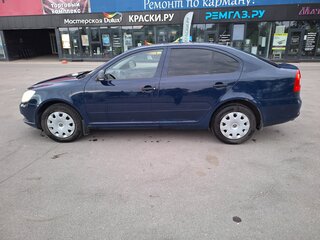 2013 Skoda Octavia II (A5) Рестайлинг, синий, 660000 рублей, вид 4