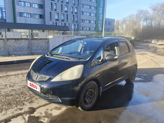 2009 Honda Jazz II, чёрный, 650000 рублей, вид 1
