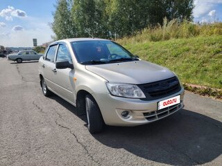 2013 Lada (ВАЗ) Granta I, бежевый, 365000 рублей, вид 3