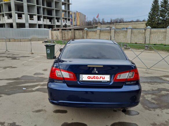 2008 Mitsubishi Galant IX Рестайлинг, синий, 650000 рублей - вид 13