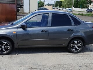2013 Lada (ВАЗ) Granta I, серый, 450000 рублей, вид 3