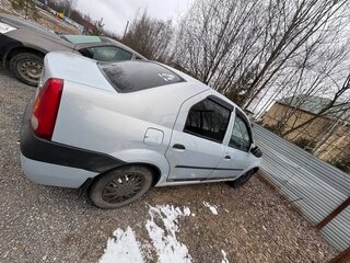 2006 Renault Logan I, серый, 155000 рублей, вид 2