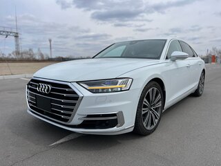 2018 Audi A8 Long 60 TFSI IV (D5), белый, 6888888 рублей, вид 1