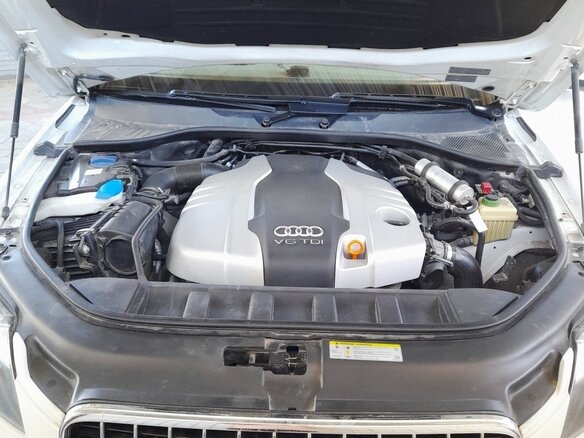 2012 Audi Q7 I (4L) Рестайлинг, белый - вид 27