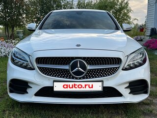 2018 Mercedes-Benz C-Класс 180 IV (W205) Рестайлинг, белый, 3200000 рублей, вид 2