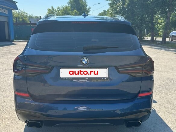 2021 BMW X3 20i xDrive III (G01), синий, 4990000 рублей - вид 10
