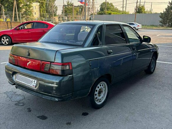 2006 Lada (ВАЗ) 2110, серый, 135000 рублей - вид 4