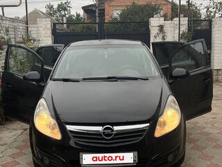 2007 Opel Corsa D, чёрный, 440000 рублей, вид 2