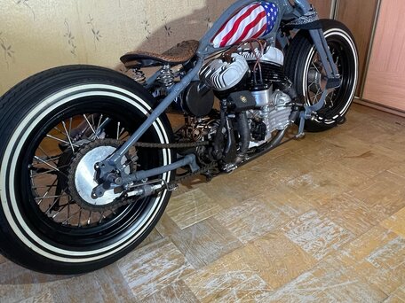 1946 Harley-Davidson WL, серый, 1900000 рублей, вид 2