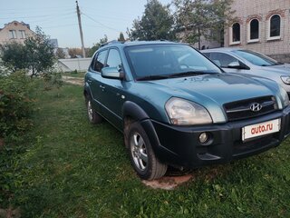 2008 Hyundai Tucson I, голубой, 640000 рублей, вид 2