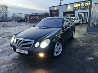 2007 Mercedes-Benz E-Класс 200 III (W211, S211) Рестайлинг, чёрный, 950000 рублей, вид 1