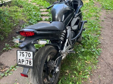 2011 Kawasaki Ninja 400, чёрный, 320000 рублей, вид 4