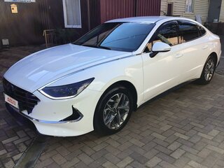 2021 Hyundai Sonata VIII (DN8), белый, 2550000 рублей, вид 1