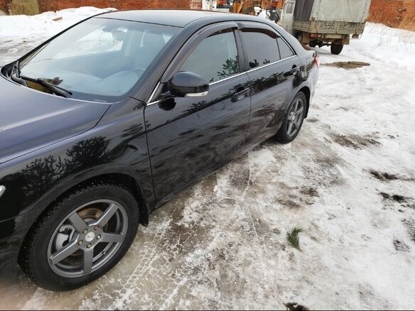2010 Toyota Camry VI (XV40) Рестайлинг, чёрный - вид 13