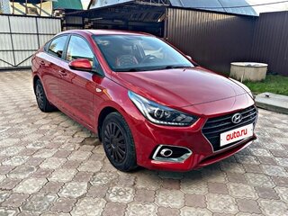 2017 Hyundai Solaris II, красный, 1430000 рублей, вид 1