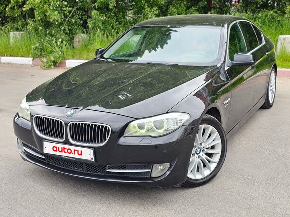 2012 BMW 5 серии 525d xDrive VI (F10/F11/F07), чёрный
