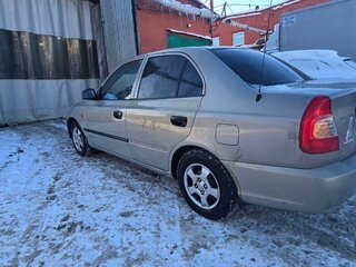 2008 Hyundai Accent ТагАЗ II, серый, 325000 рублей, вид 4