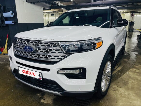 2020 Ford Explorer VI, белый, 4550000 рублей - вид 5