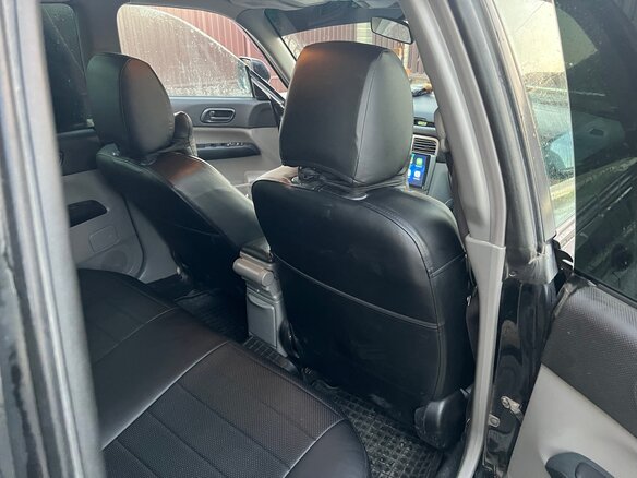 2007 Subaru Forester II Рестайлинг, чёрный, 888000 рублей - вид 14